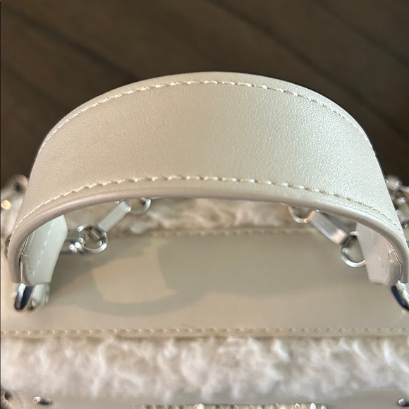 MANIERE DE VOIR Shearling & Leather Bag - Picture 14 of 15